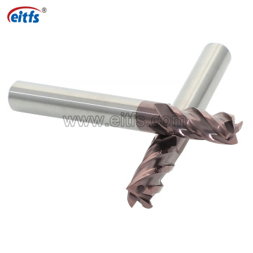 Inch Sizes Tungsten Carbide End Mill for Hard Metal